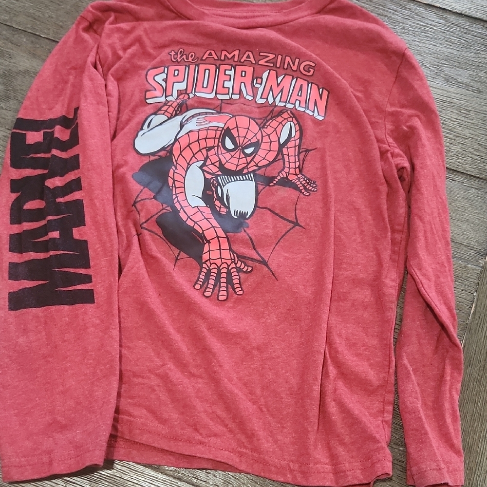 Marvel Red Spider-Man Kids Shirt